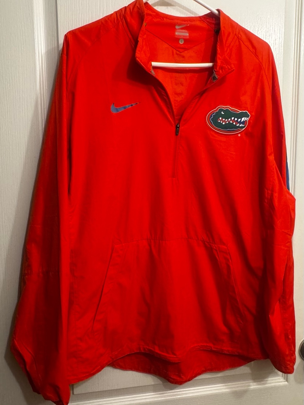 Nike Florida Gators Orange Quarter-Zip Pullover